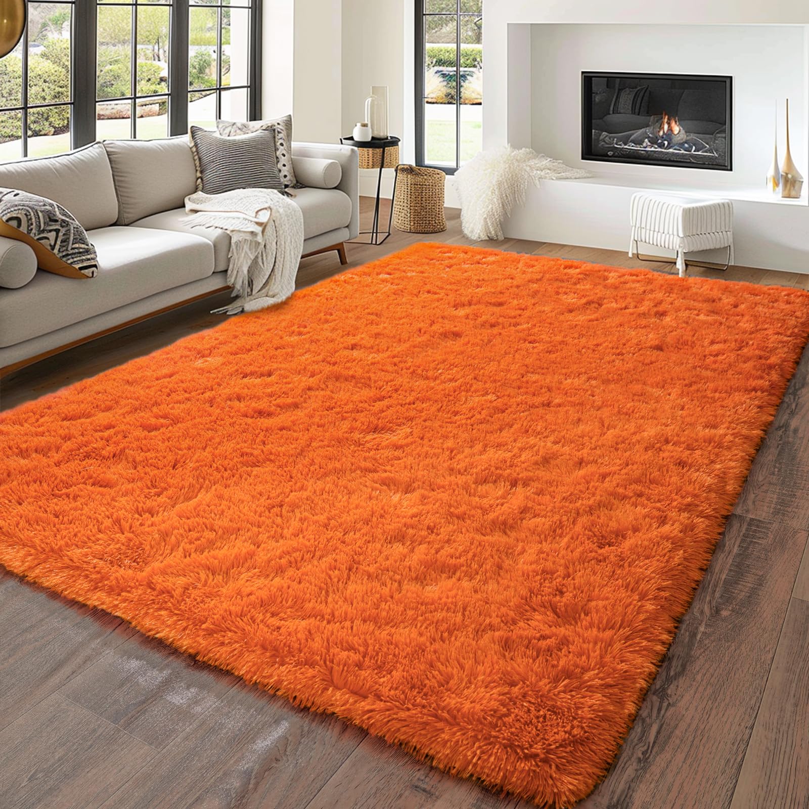 8 Best Orange Rugs