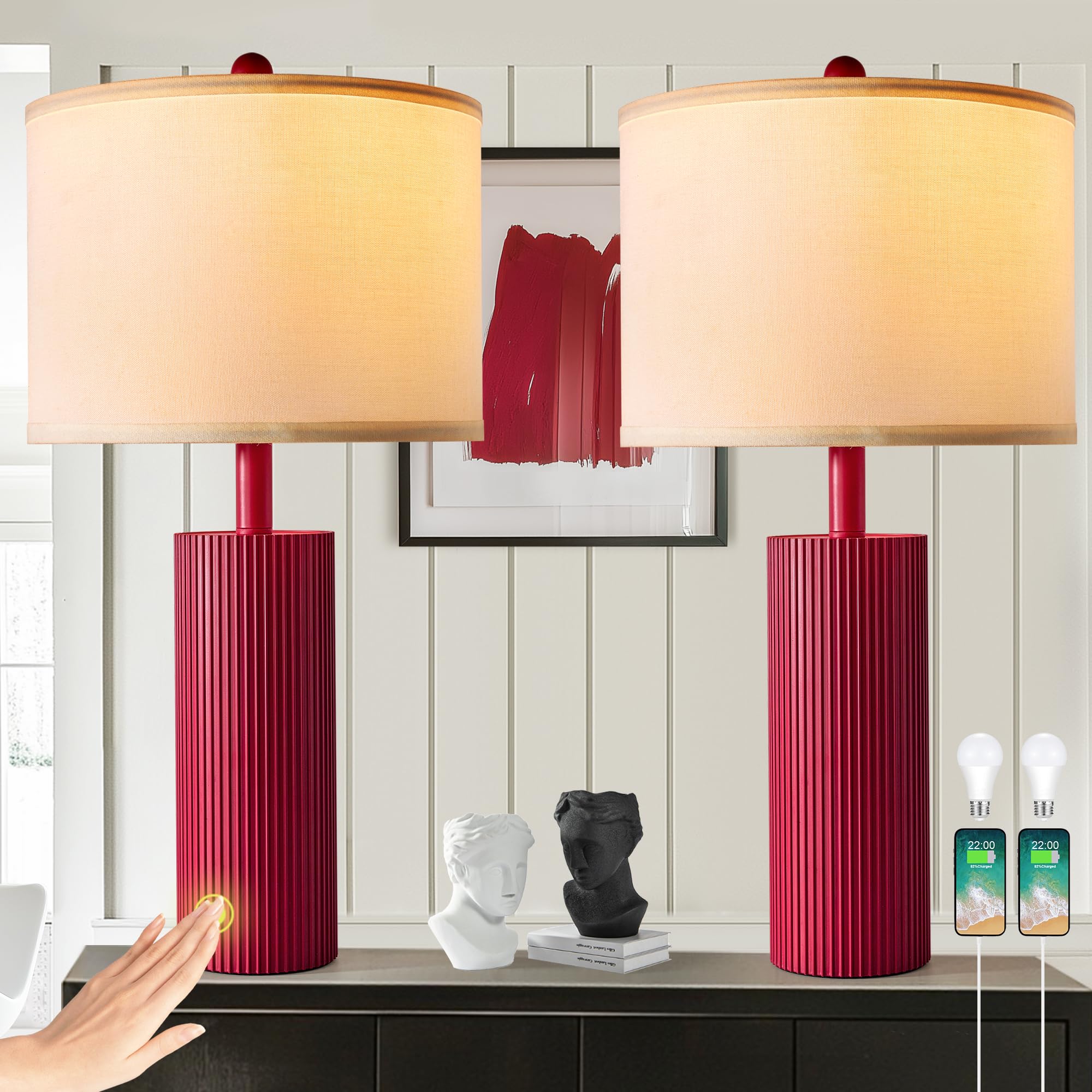 8 Best Red Table Lamps