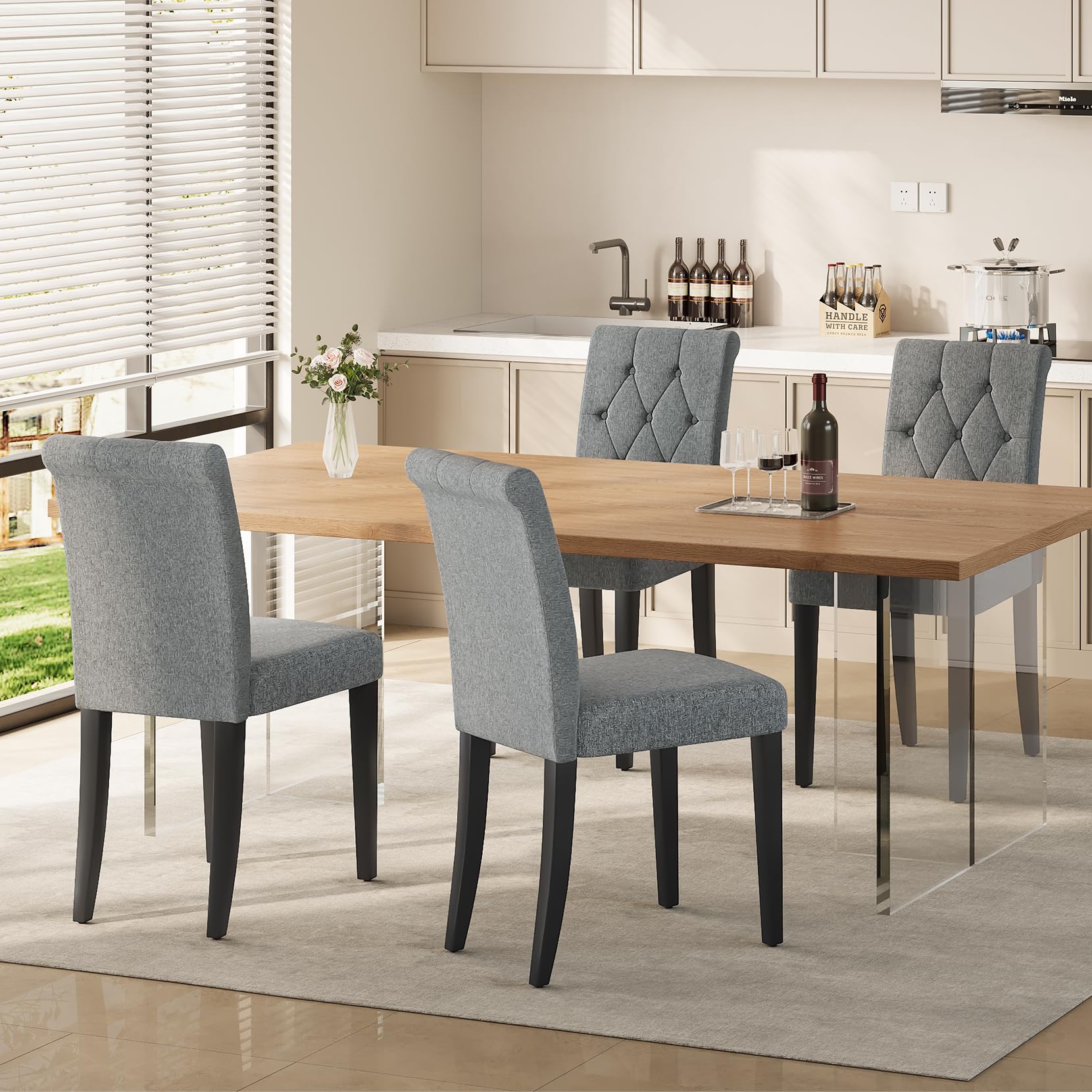 8 Best Tufted Dining Chairs