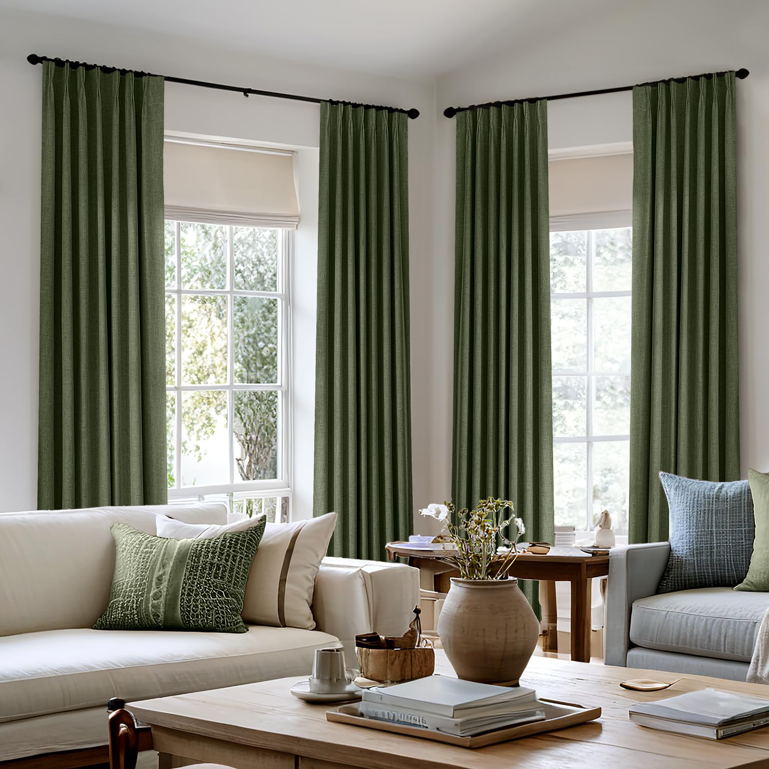 9 Best Green Curtains