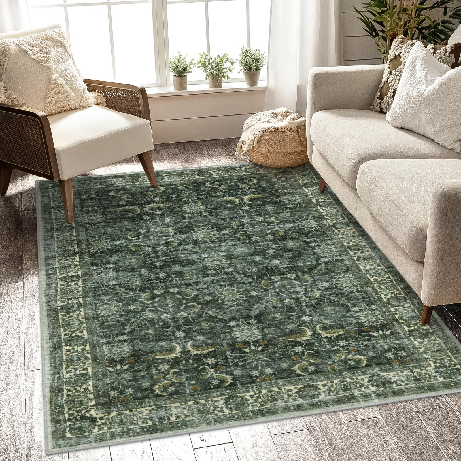 9 Best Green Rugs