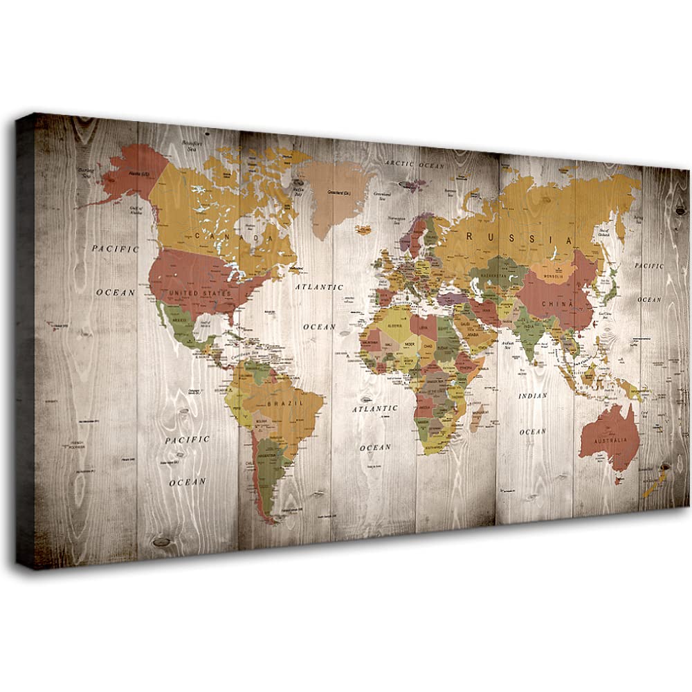 9 Best Map Wall Art