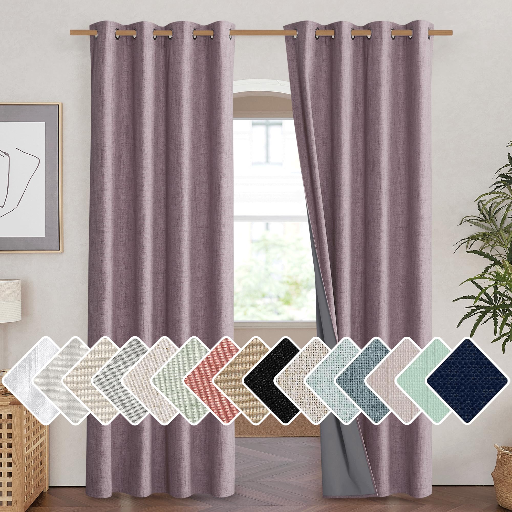 9 Best Mauve Curtains