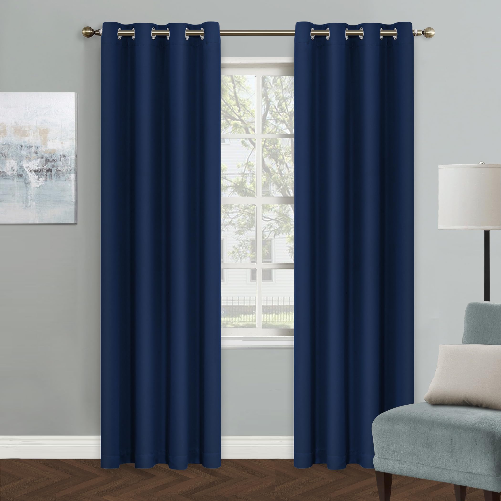 9 Best Navy Blue Curtains