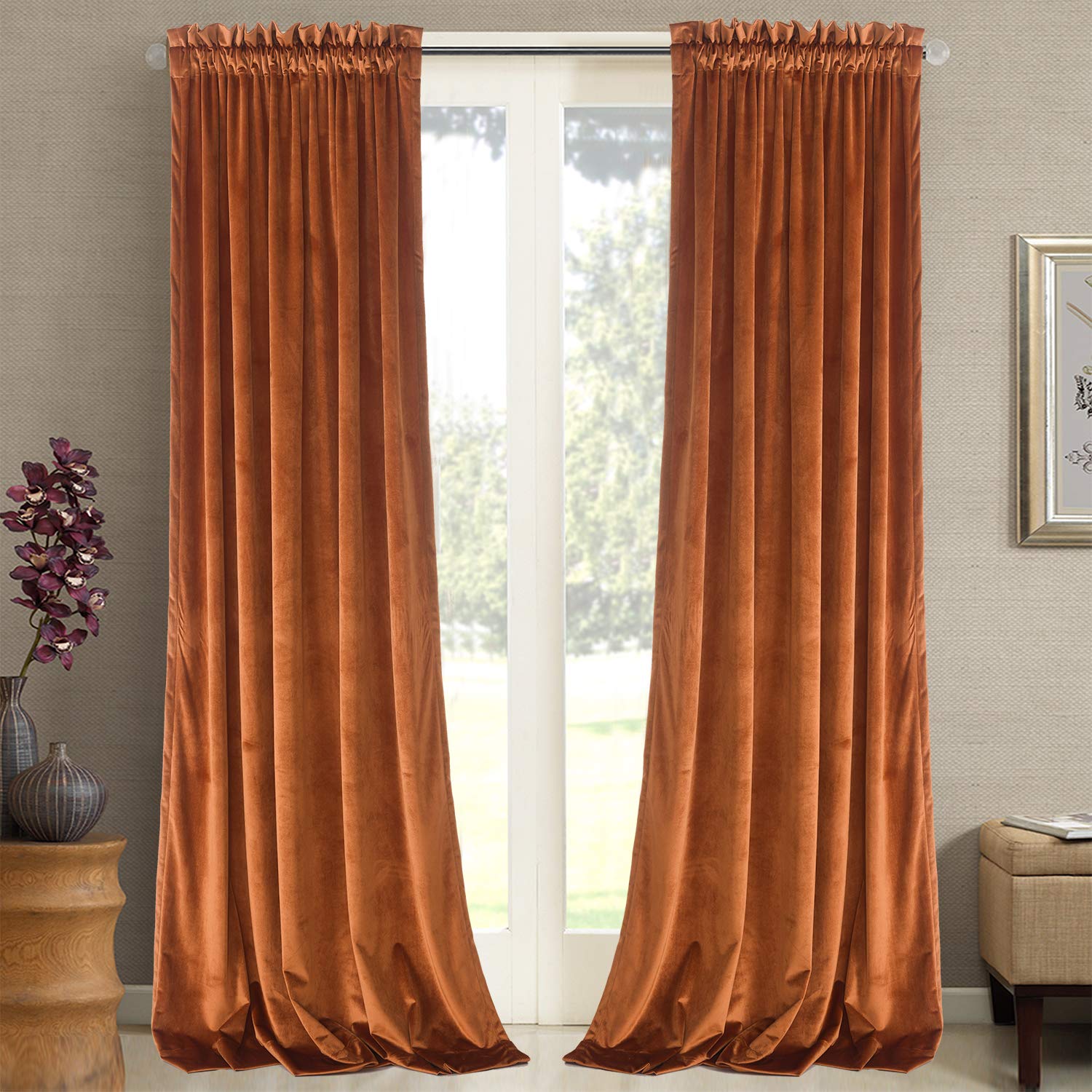 9 Best Orange Curtains