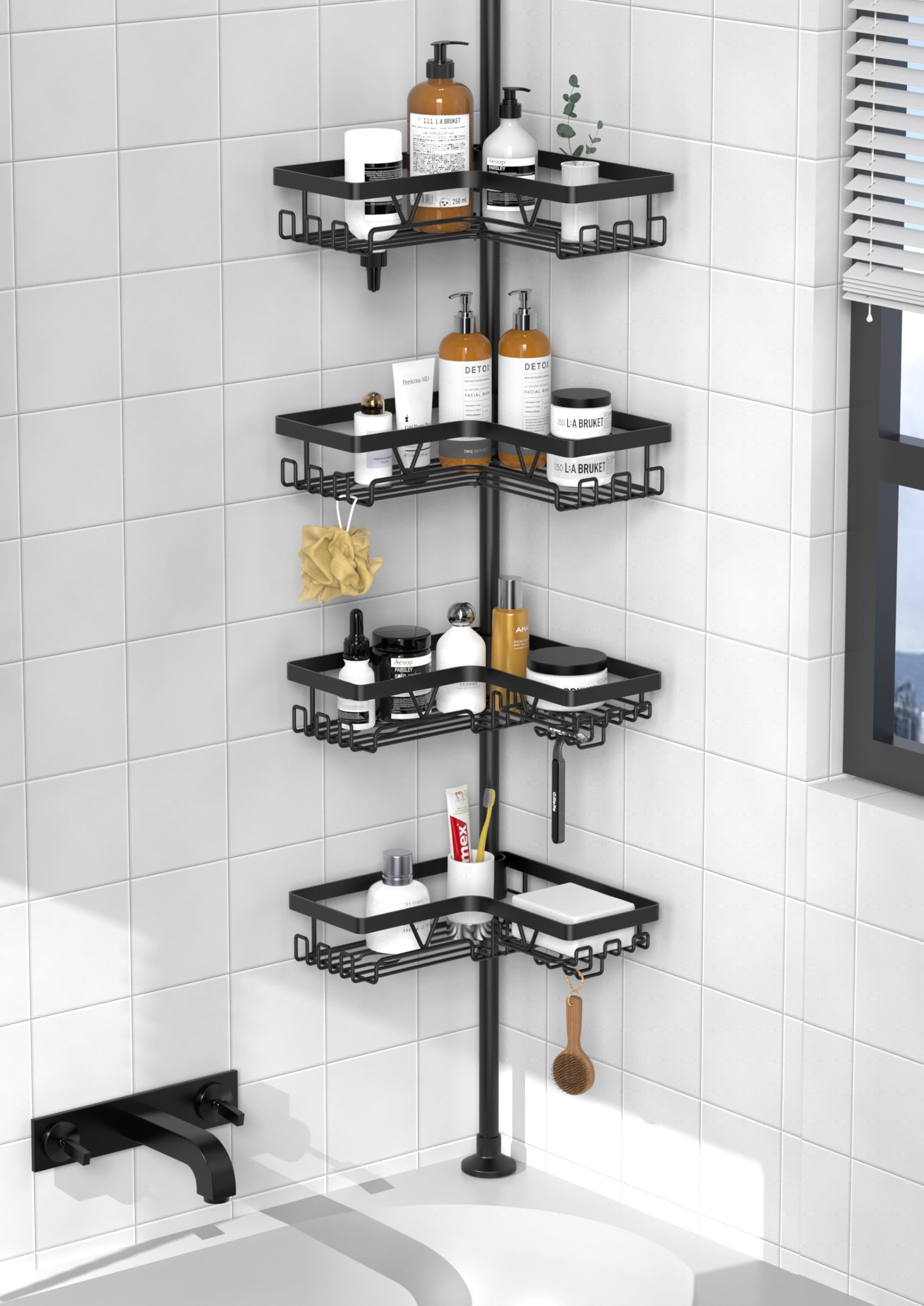 9 Best Tension Rod Shelves