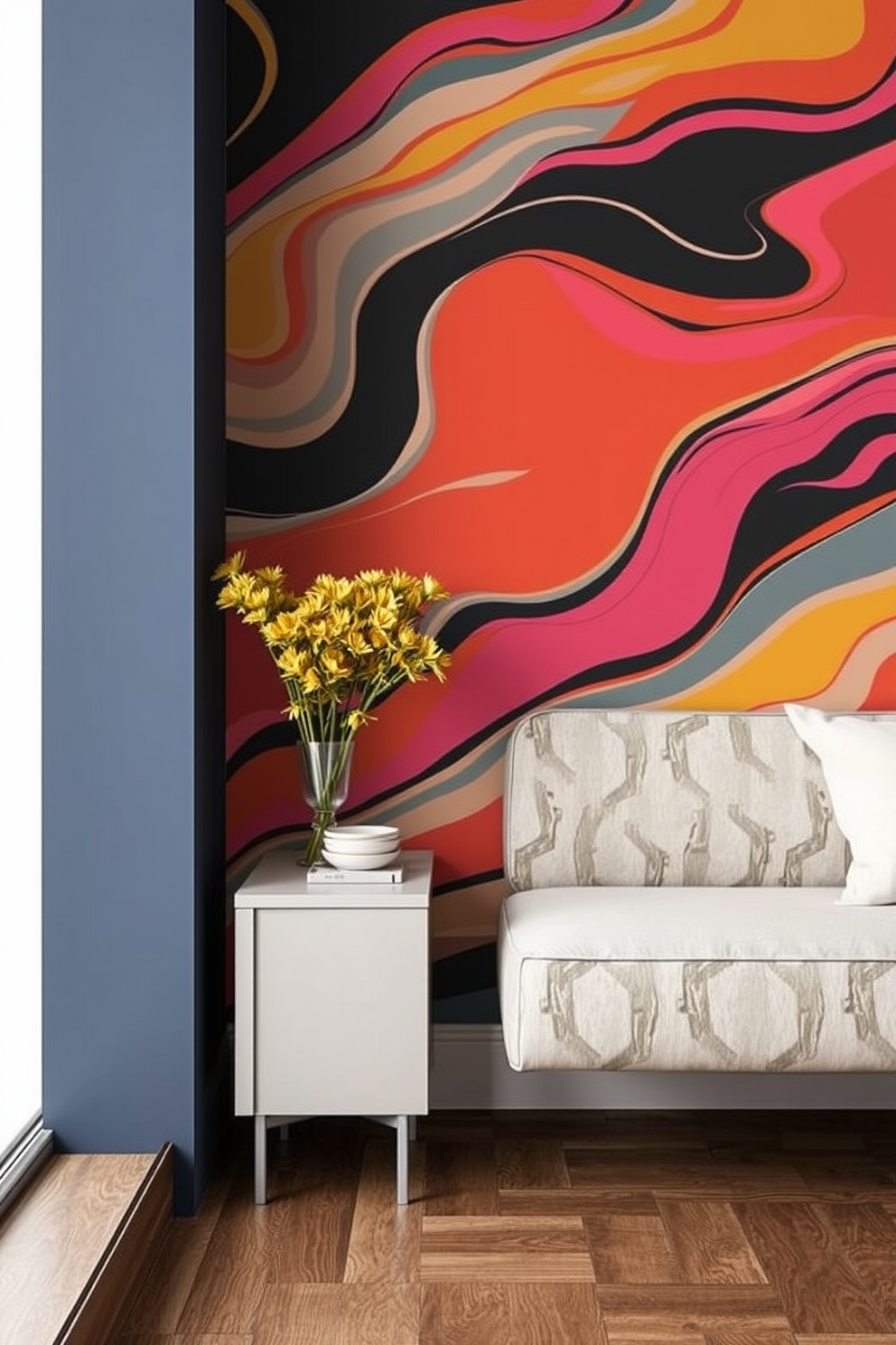 Abstract Wallpaper Decorating Ideas 10