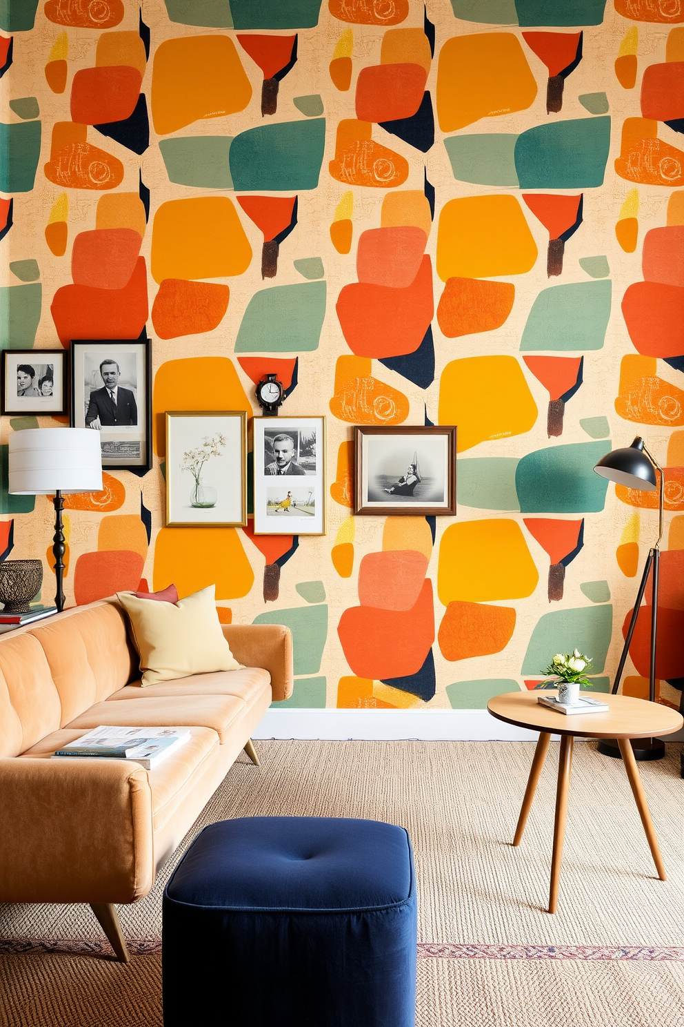 Abstract Wallpaper Decorating Ideas 11