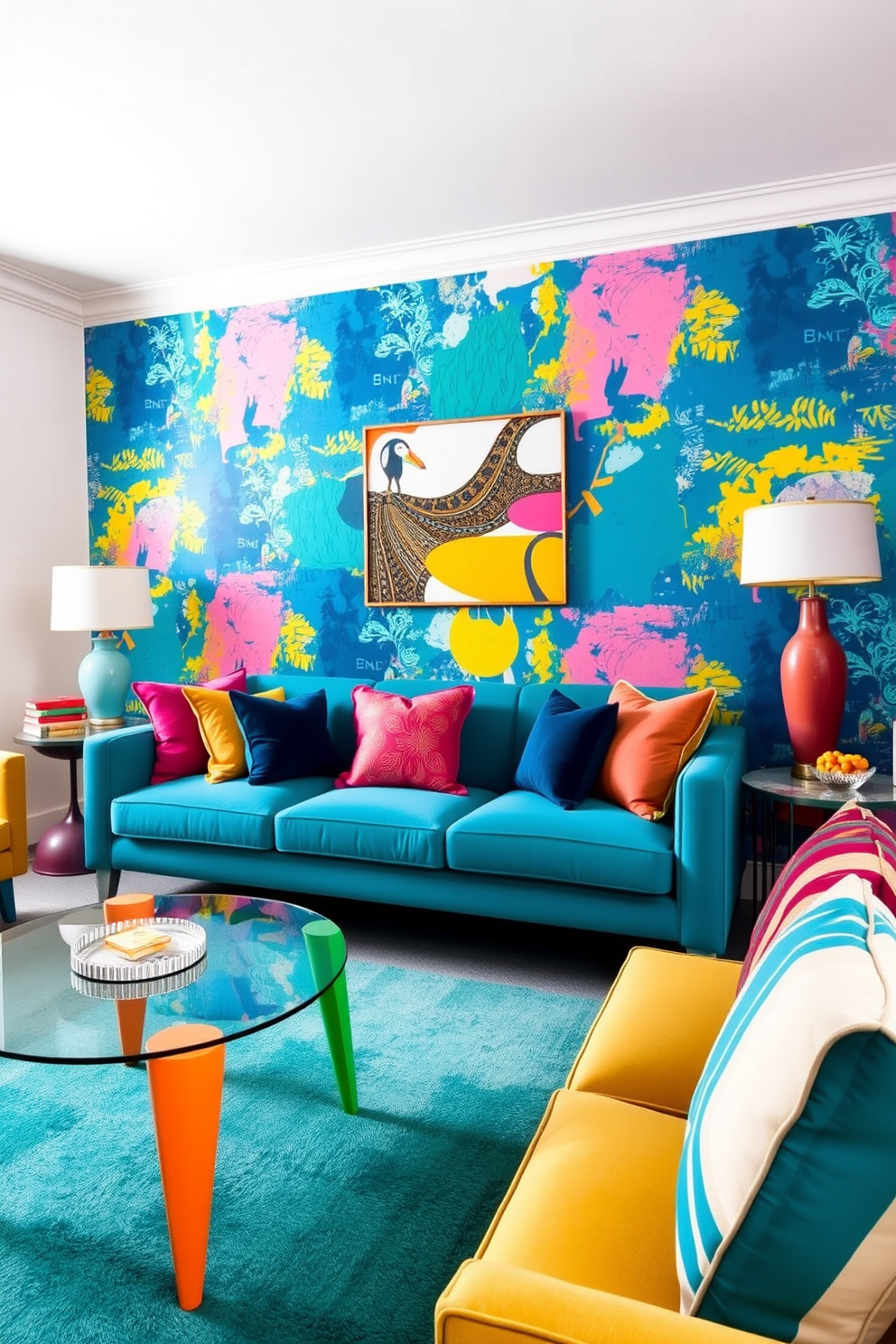 Abstract Wallpaper Decorating Ideas 6