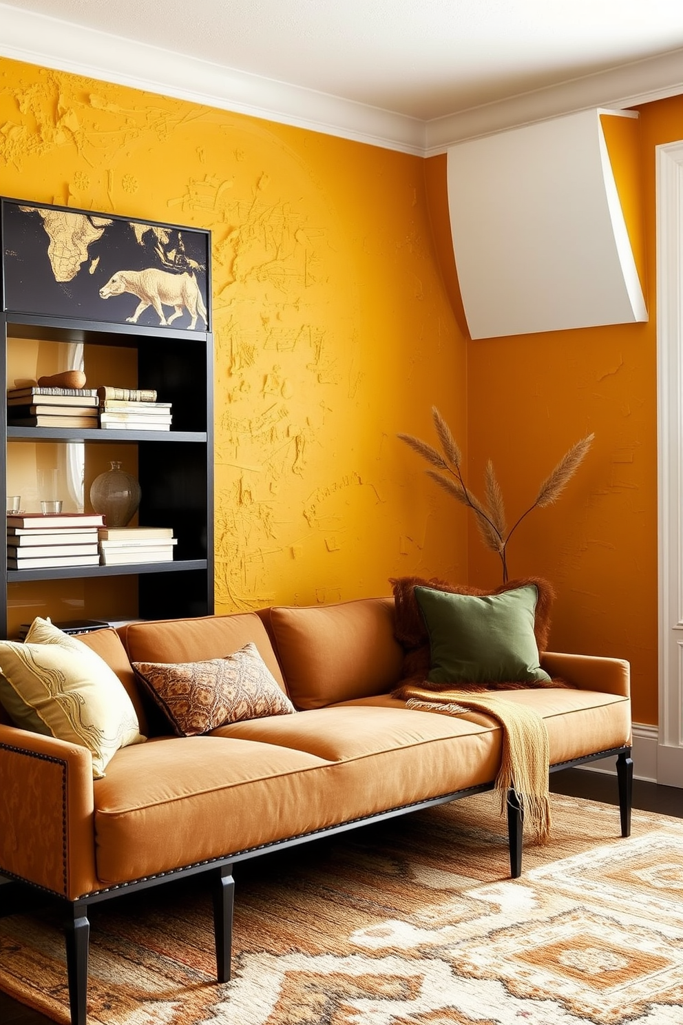 Amber Wall Painting Ideas 14