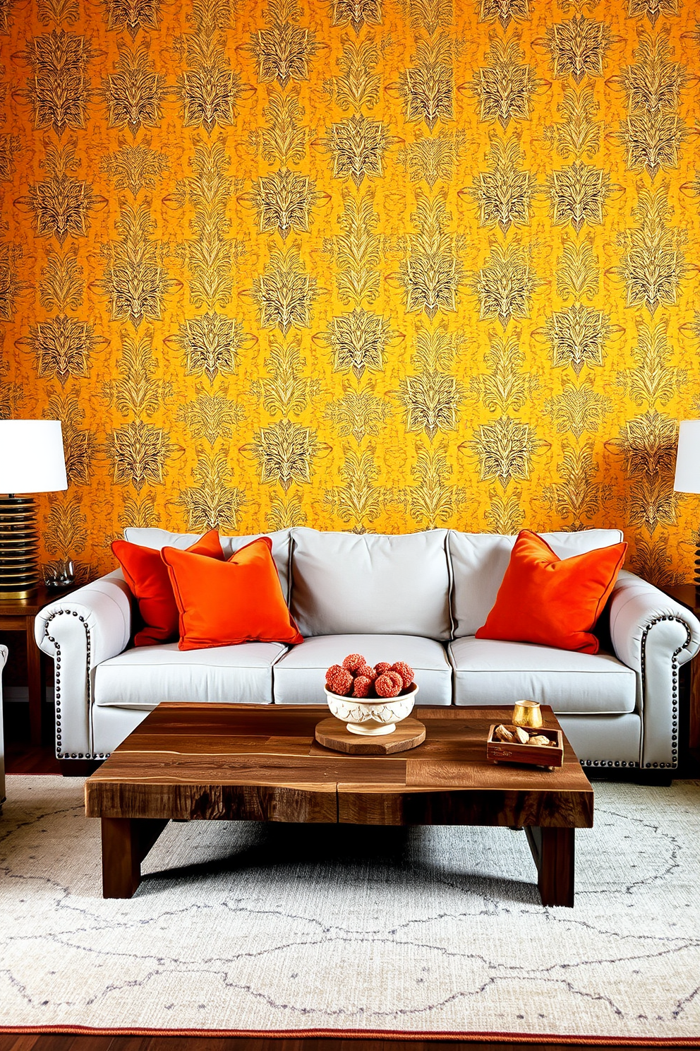 Amber Wall Painting Ideas 24