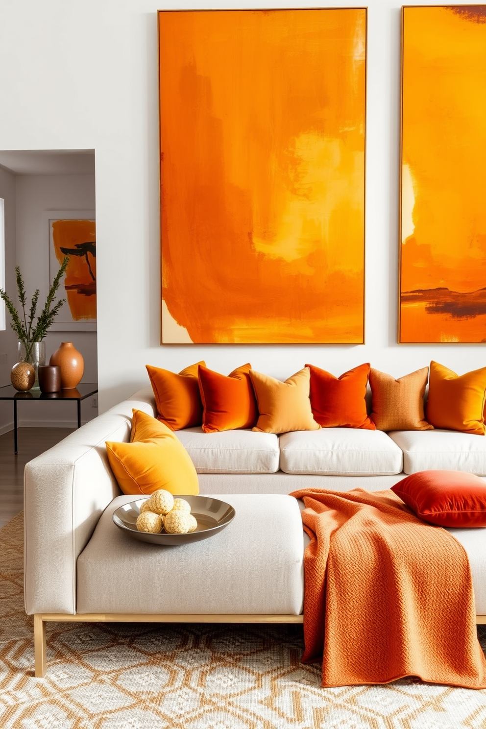 Amber Wall Painting Ideas 29