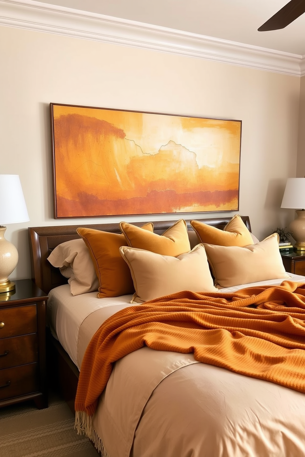 Amber Wall Painting Ideas 3