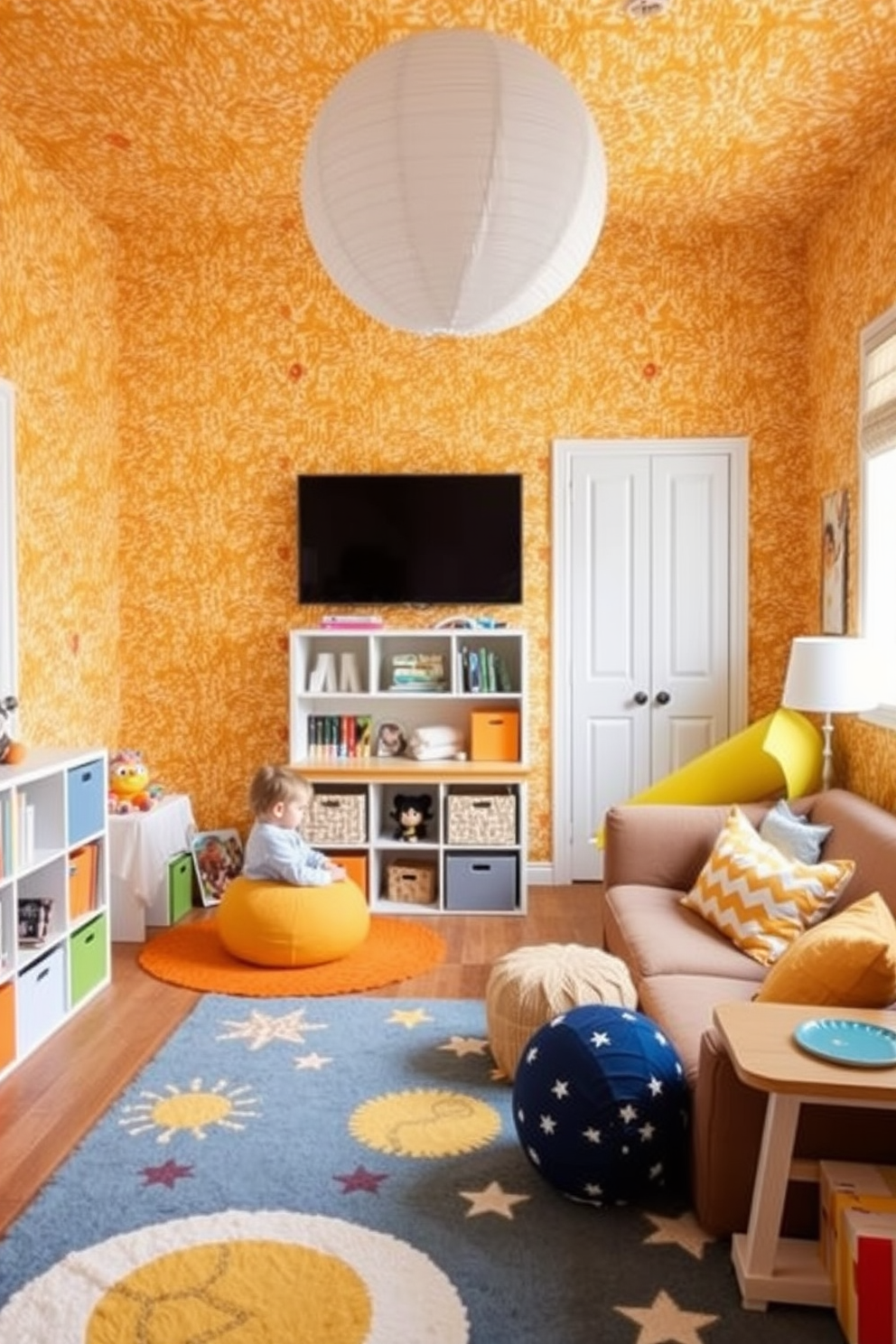 Amber Wallpaper Decorating Ideas 13