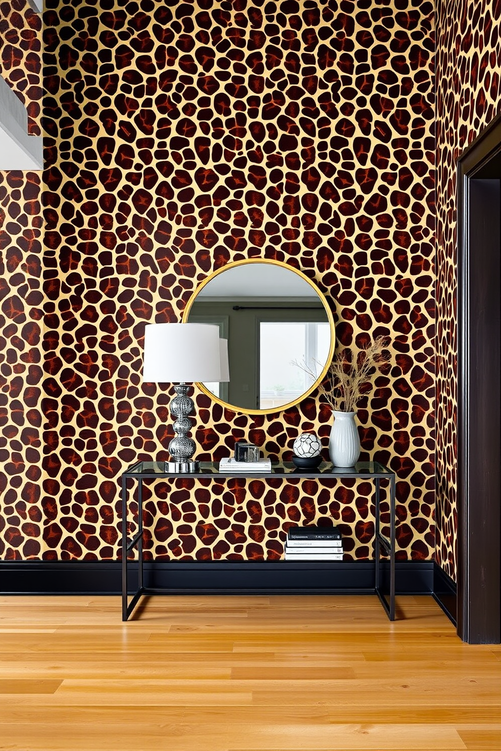 Animal Print Wallpaper Decorating Ideas 5