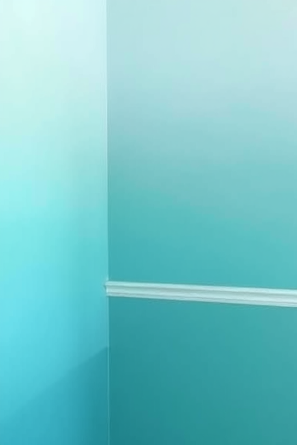 Aqua Wall Painting Ideas 2