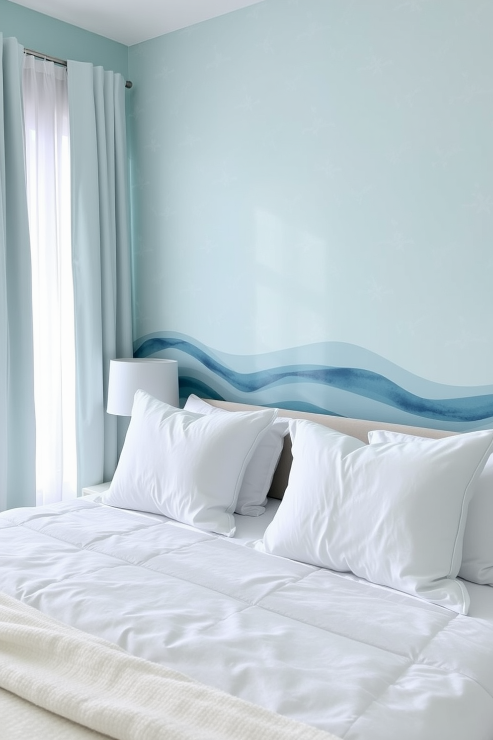 Aqua Wallpaper Decorating Ideas 7