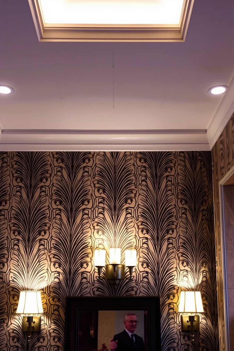 Art Deco Wallpaper Decorating Ideas 27