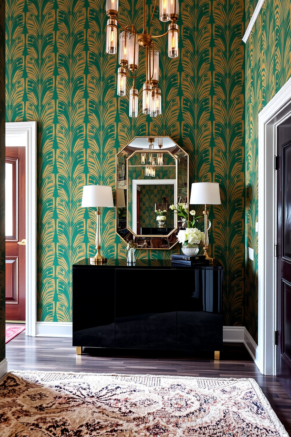 Art Deco Wallpaper Decorating Ideas 28