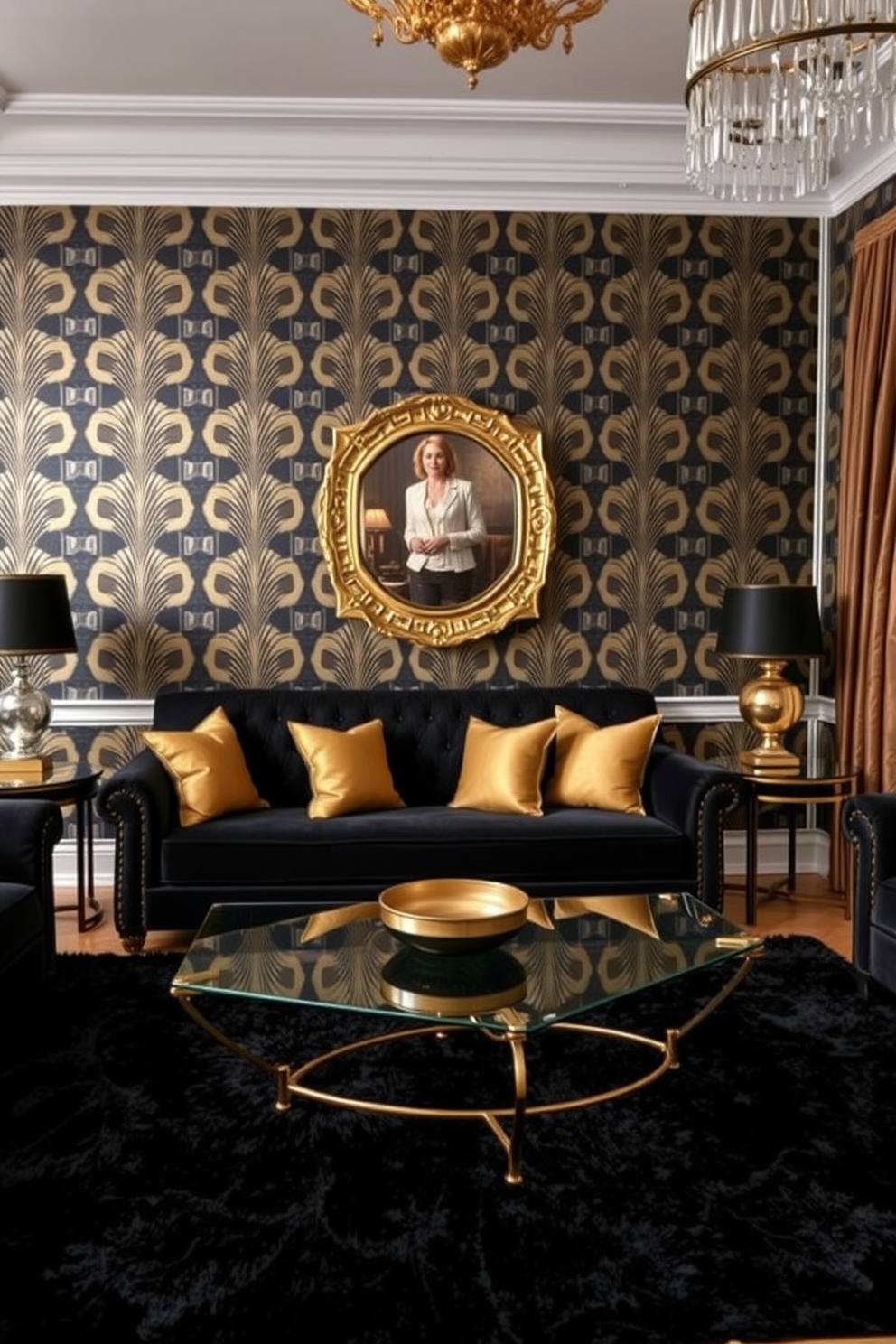 Art Deco Wallpaper Decorating Ideas 3