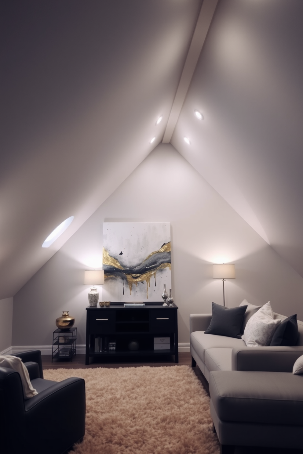 Attic Wall Painting Ideas 17