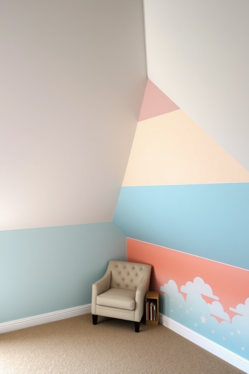 Attic Wall Painting Ideas 28