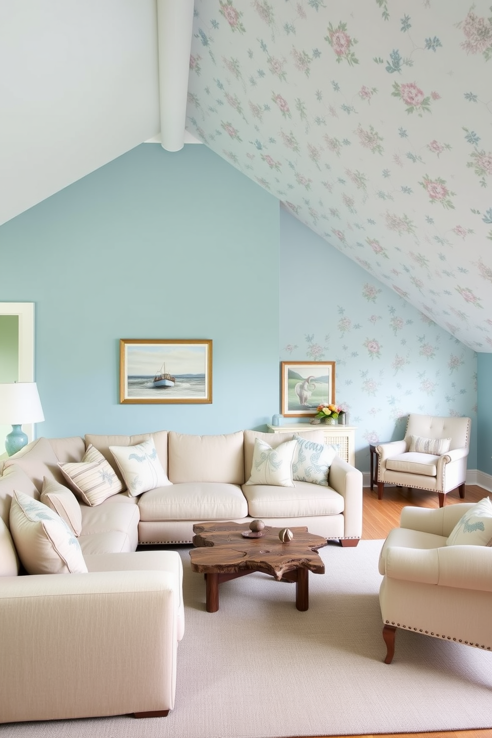 Attic Wallpaper Decorating Ideas 18