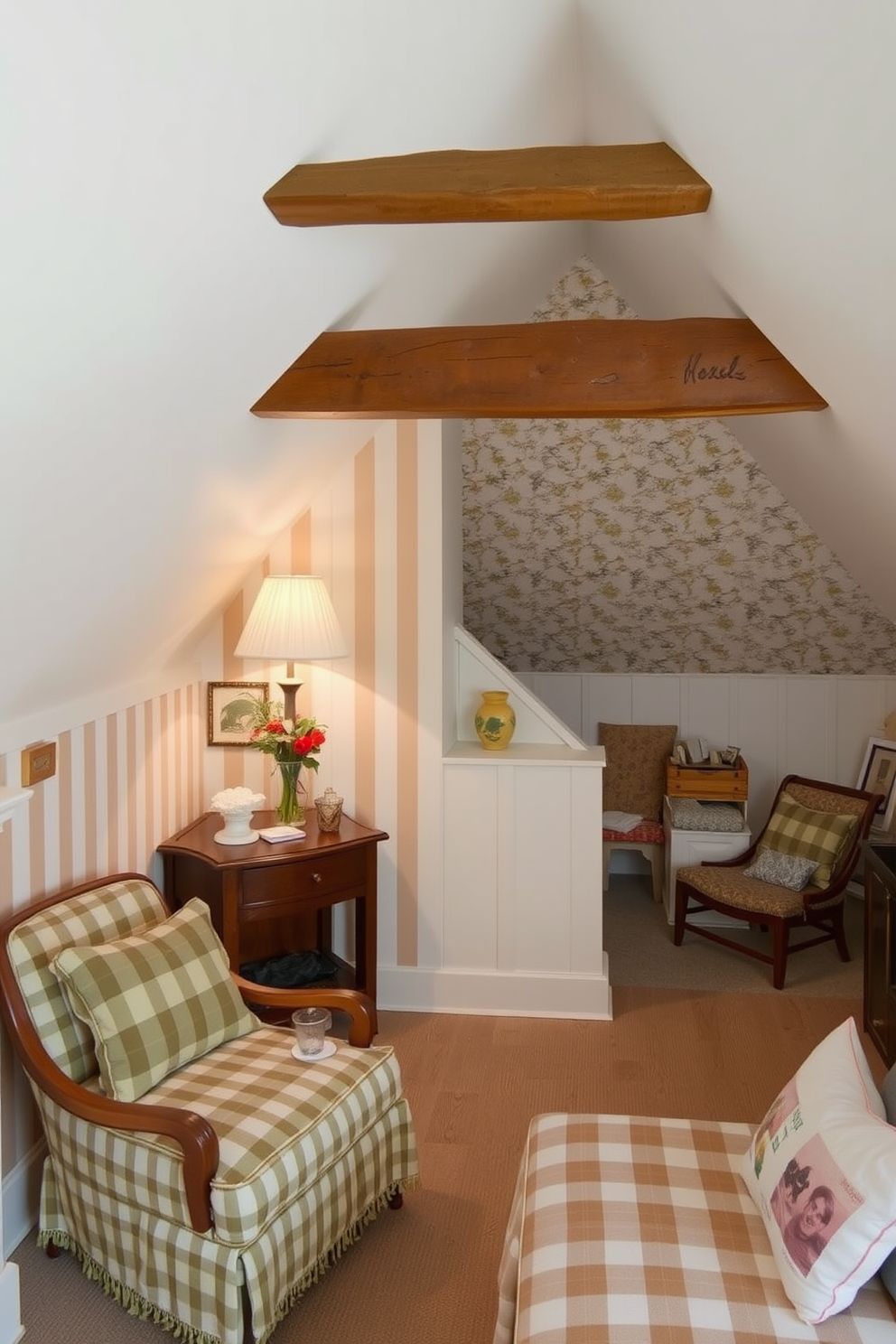 Attic Wallpaper Decorating Ideas 19