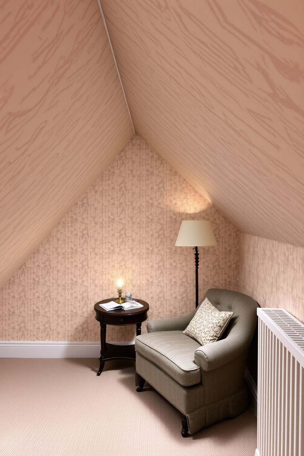 Attic Wallpaper Decorating Ideas 21