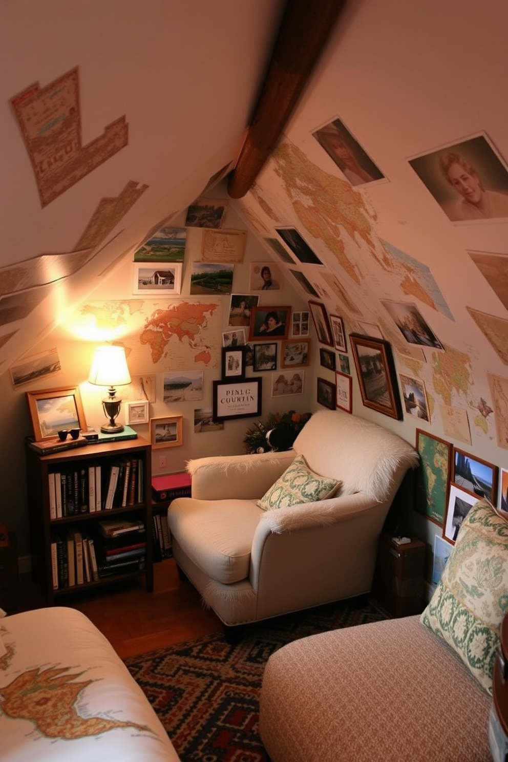 Attic Wallpaper Decorating Ideas 24