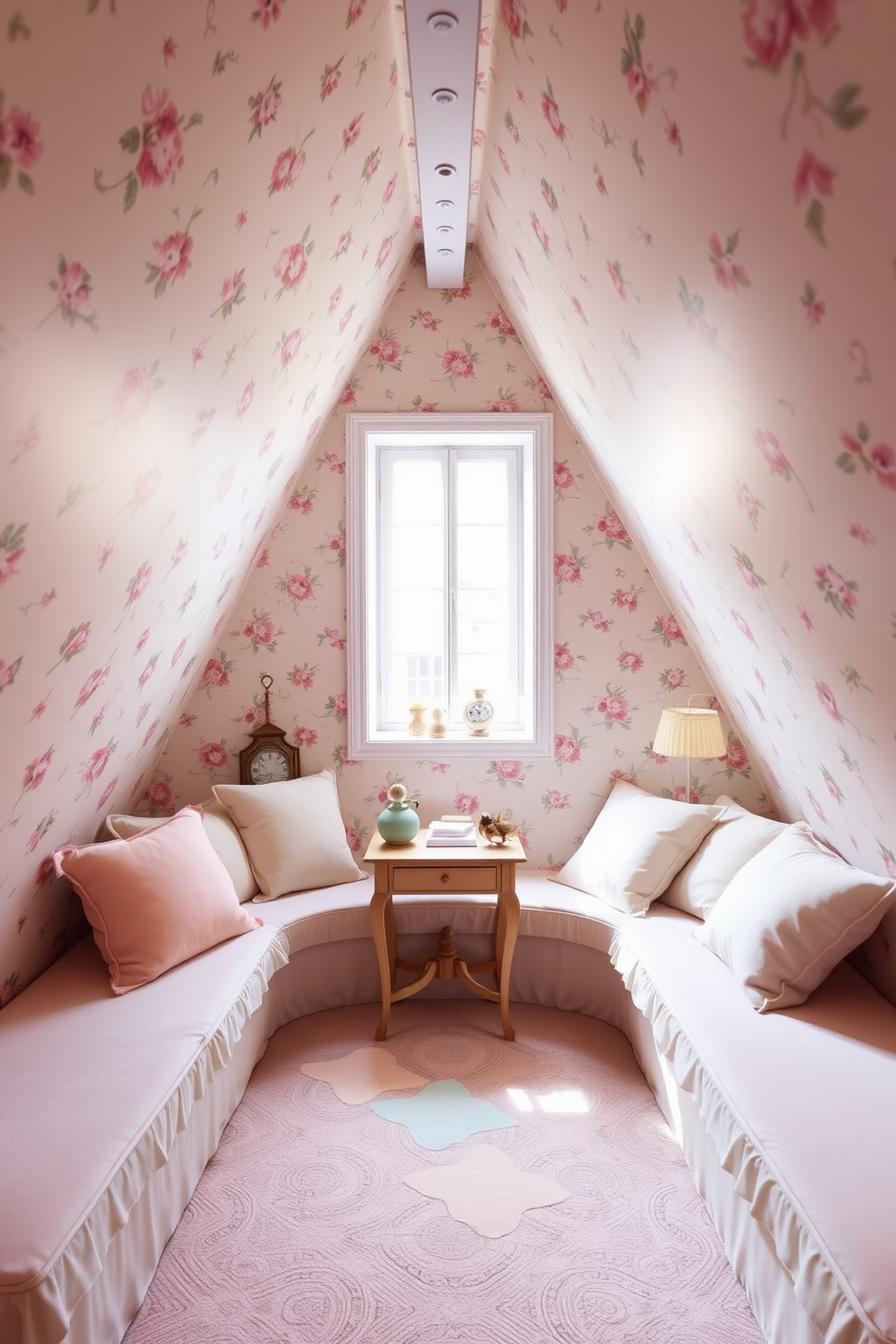 Attic Wallpaper Decorating Ideas 3