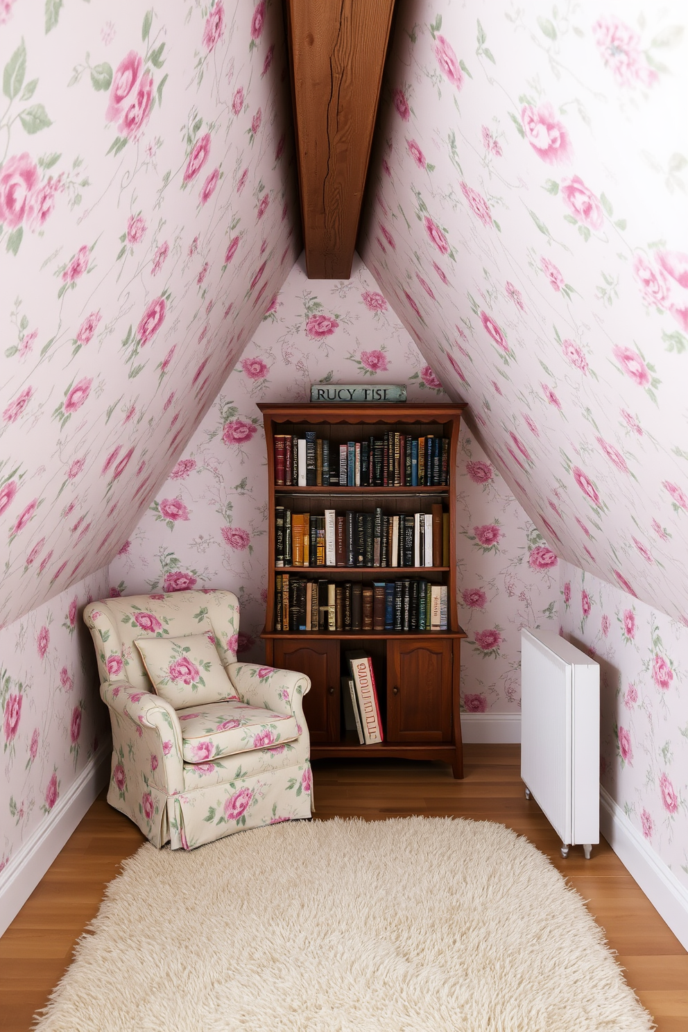 Attic Wallpaper Decorating Ideas 4