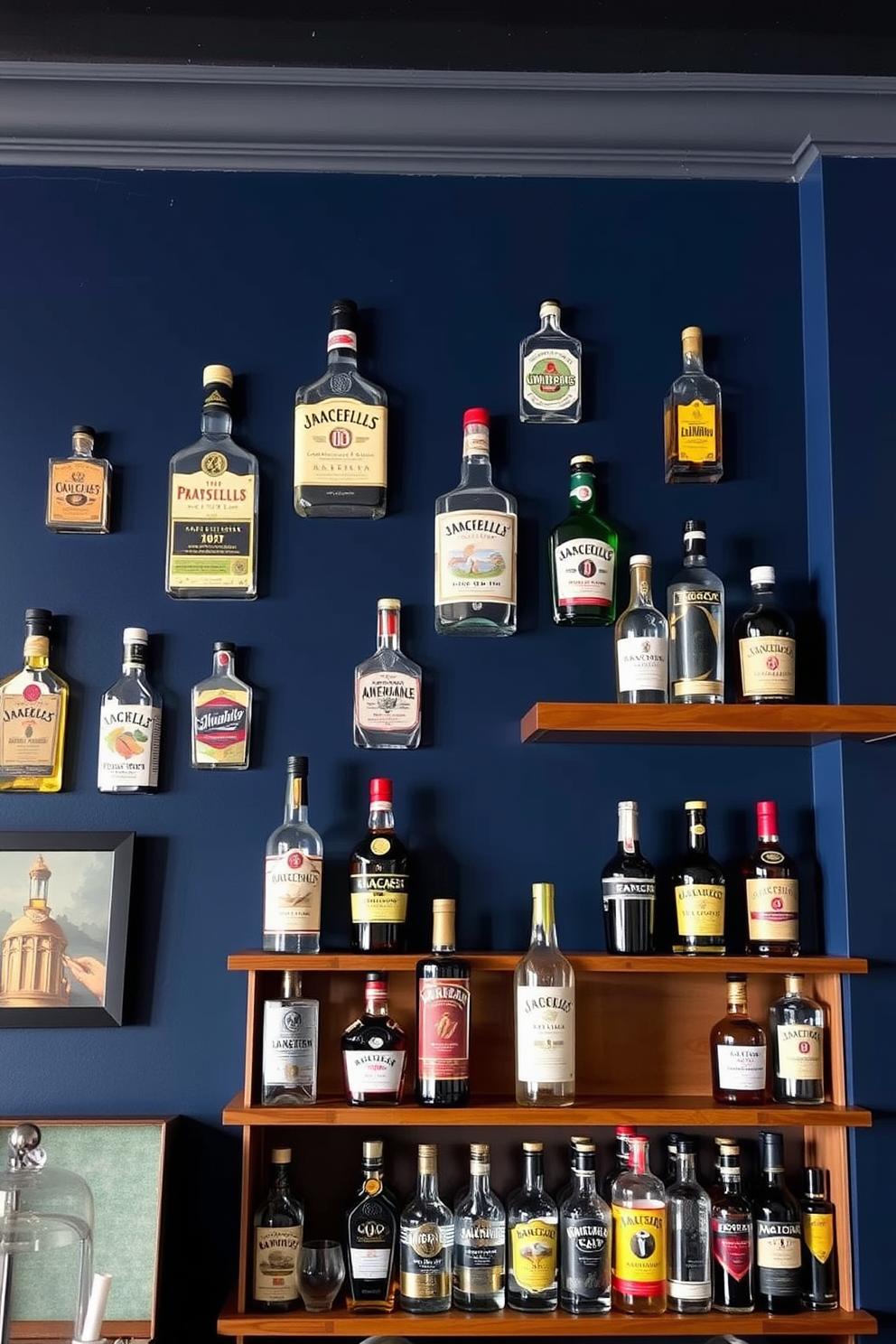 Bar Area Wall Painting Ideas 8