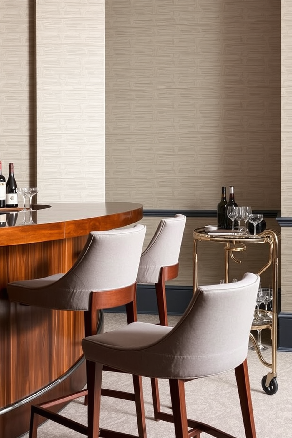 Bar Area Wallpaper Decorating Ideas 15