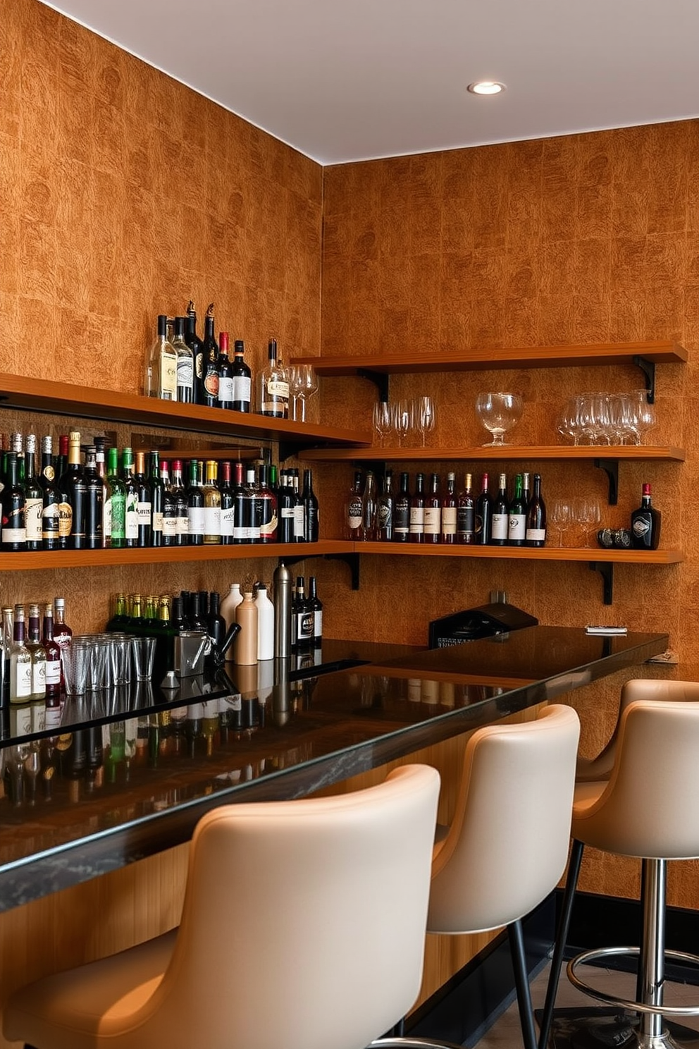 Bar Area Wallpaper Decorating Ideas 27