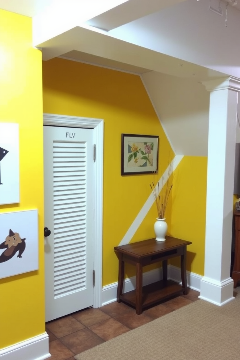 Basement Wall Painting Ideas 23