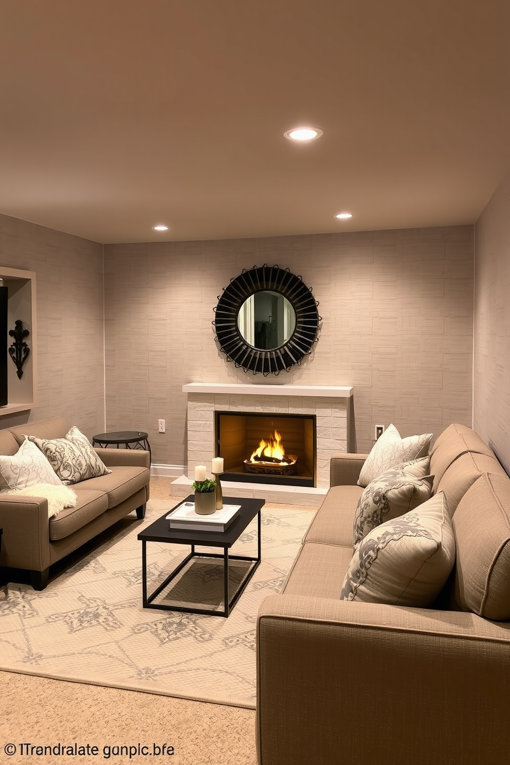 Basement Wallpaper Decorating Ideas 14