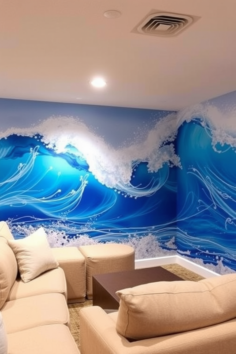 Basement Wallpaper Decorating Ideas 15