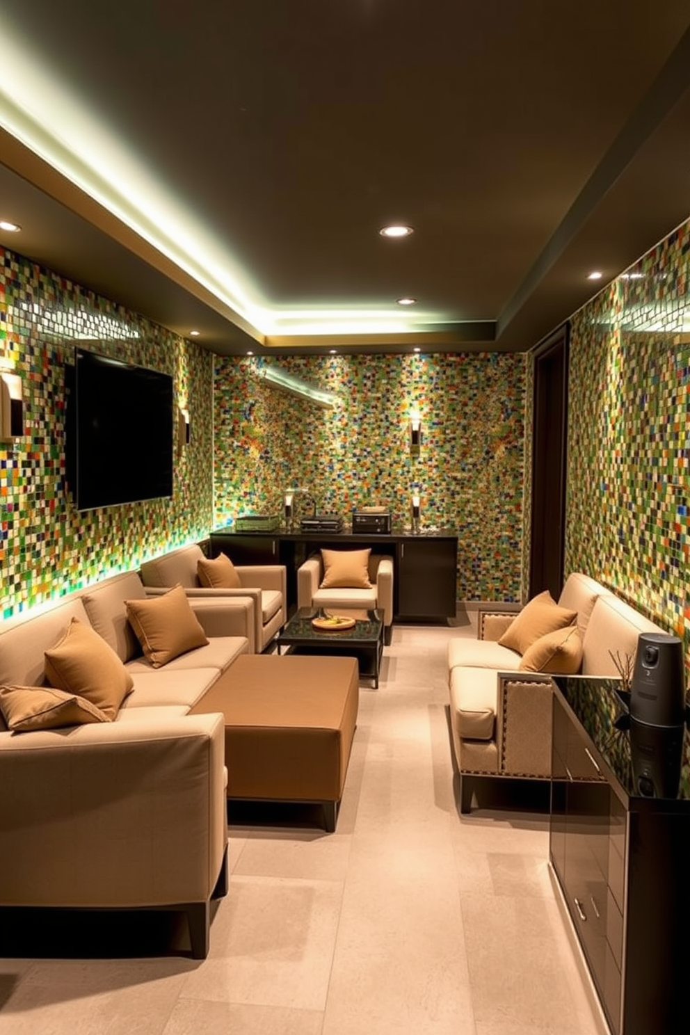 Basement Wallpaper Decorating Ideas 23