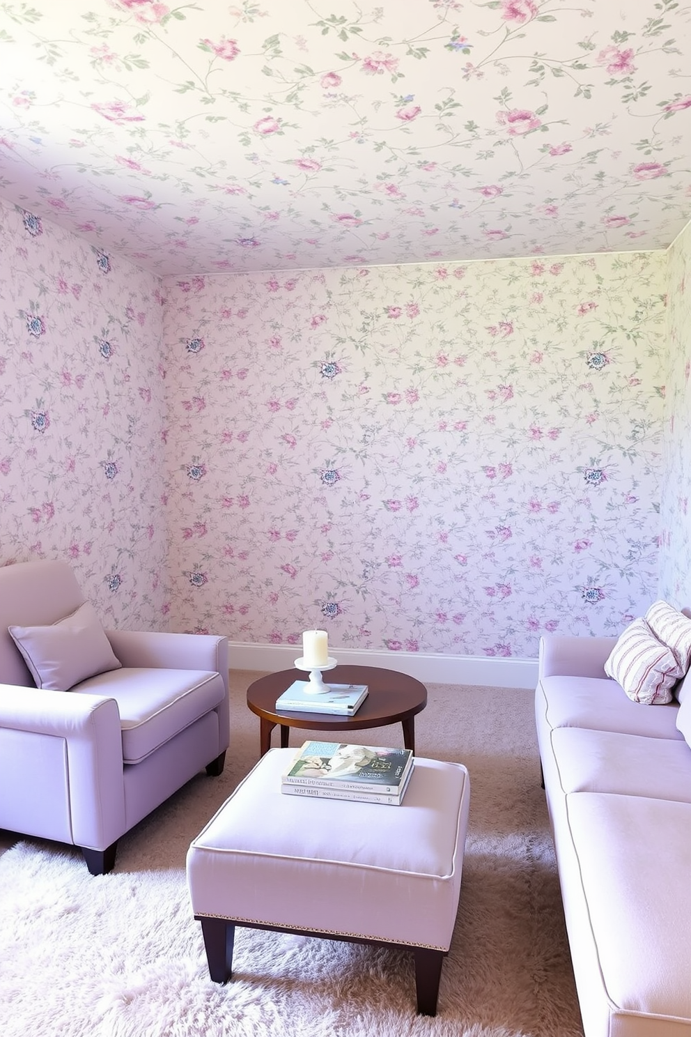 Basement Wallpaper Decorating Ideas 9