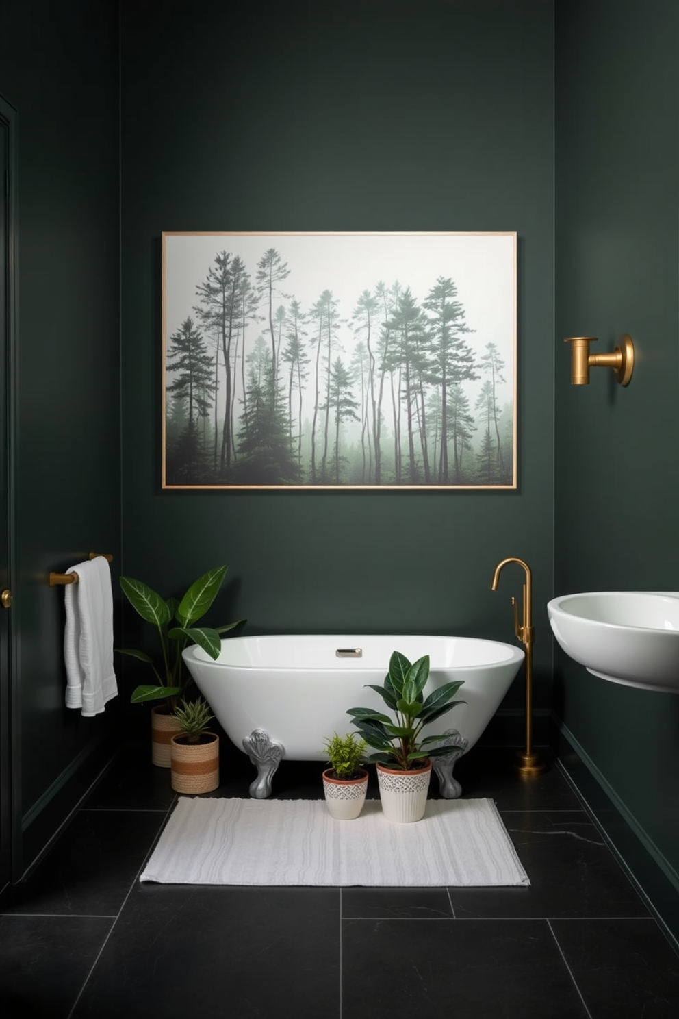 Bathroom Wall Painting Ideas 20