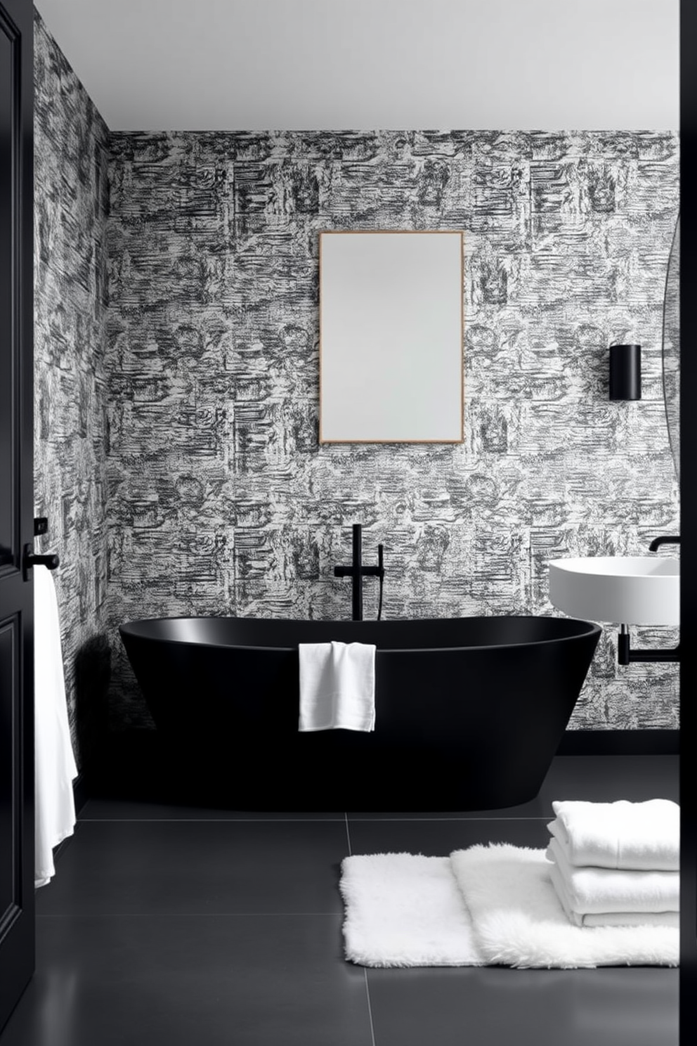 Bathroom Wallpaper Decorating Ideas 12