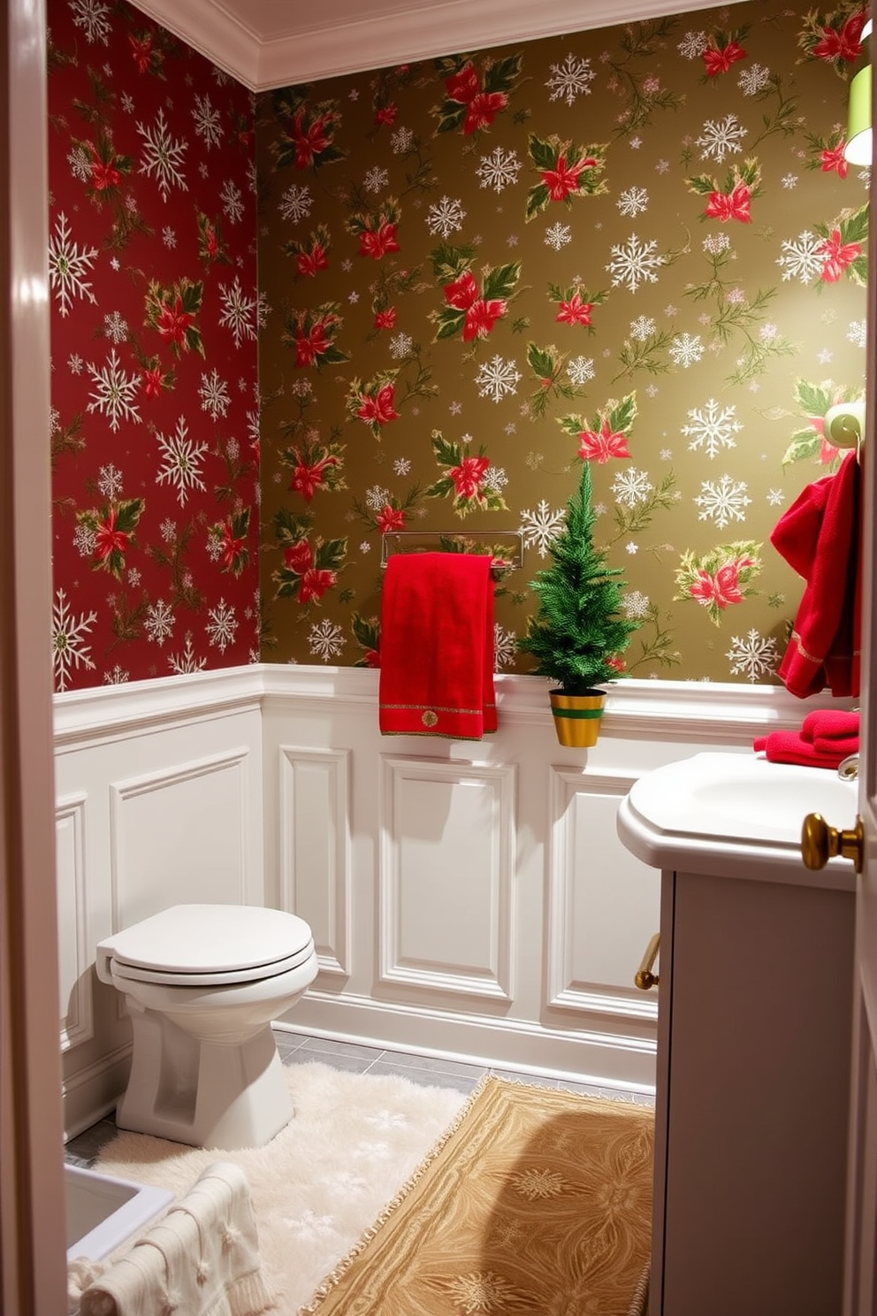 Bathroom Wallpaper Decorating Ideas 28