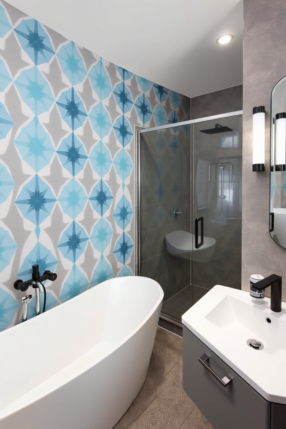 Bathroom Wallpaper Decorating Ideas 3