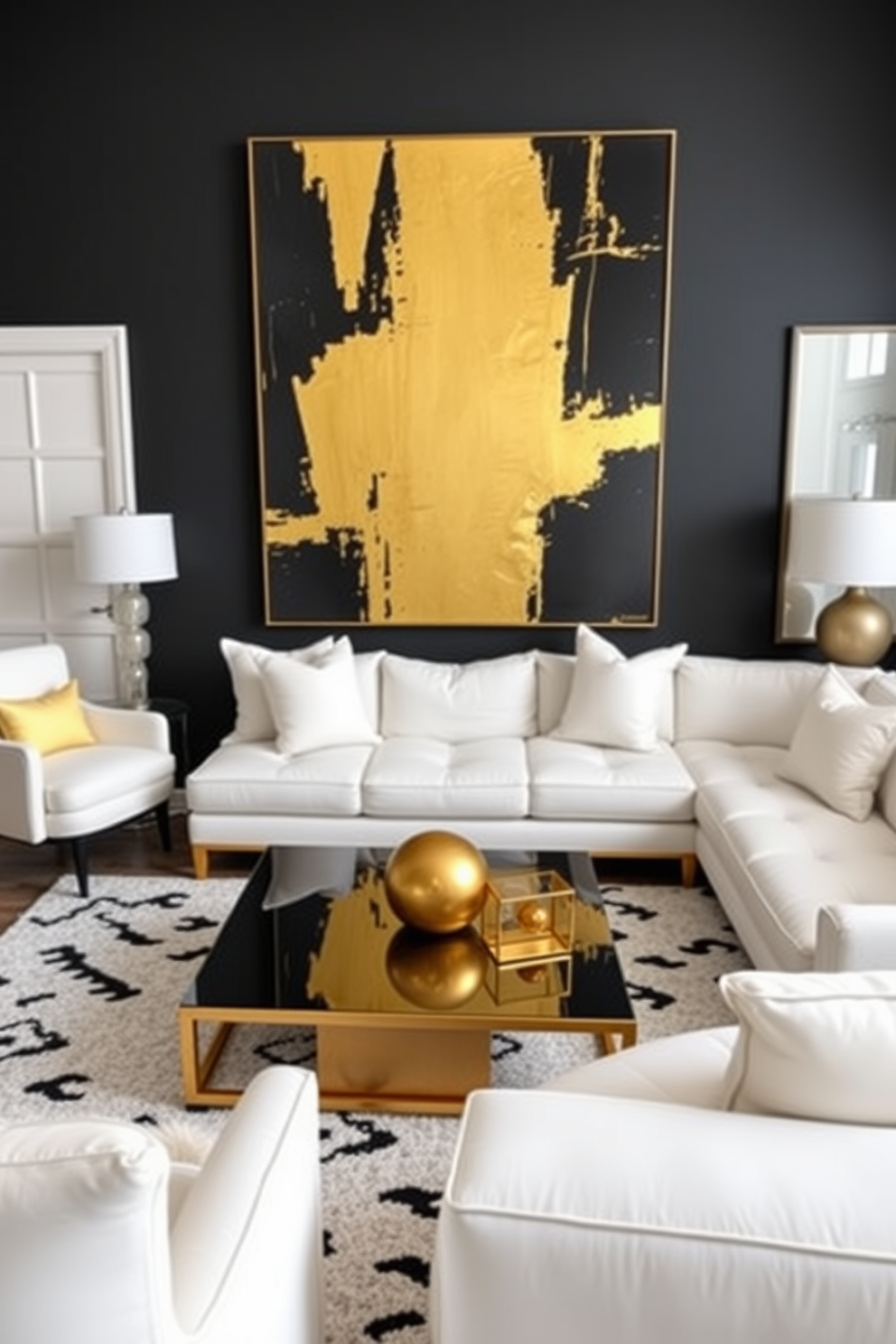 Black Wall Painting Ideas 1