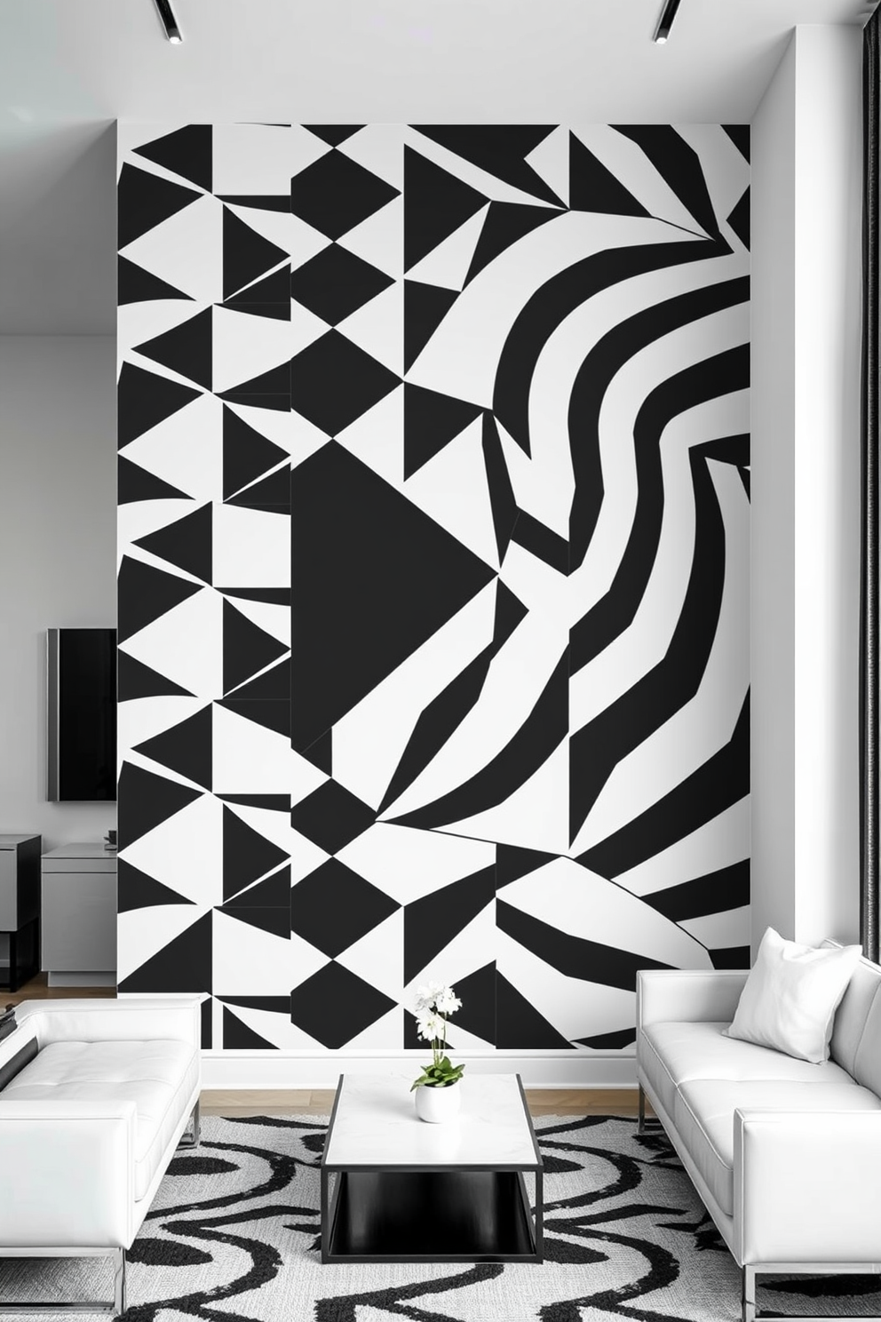 Black Wall Painting Ideas 2