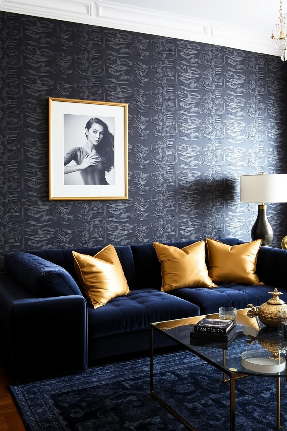 Black Wallpaper Decorating Ideas 3