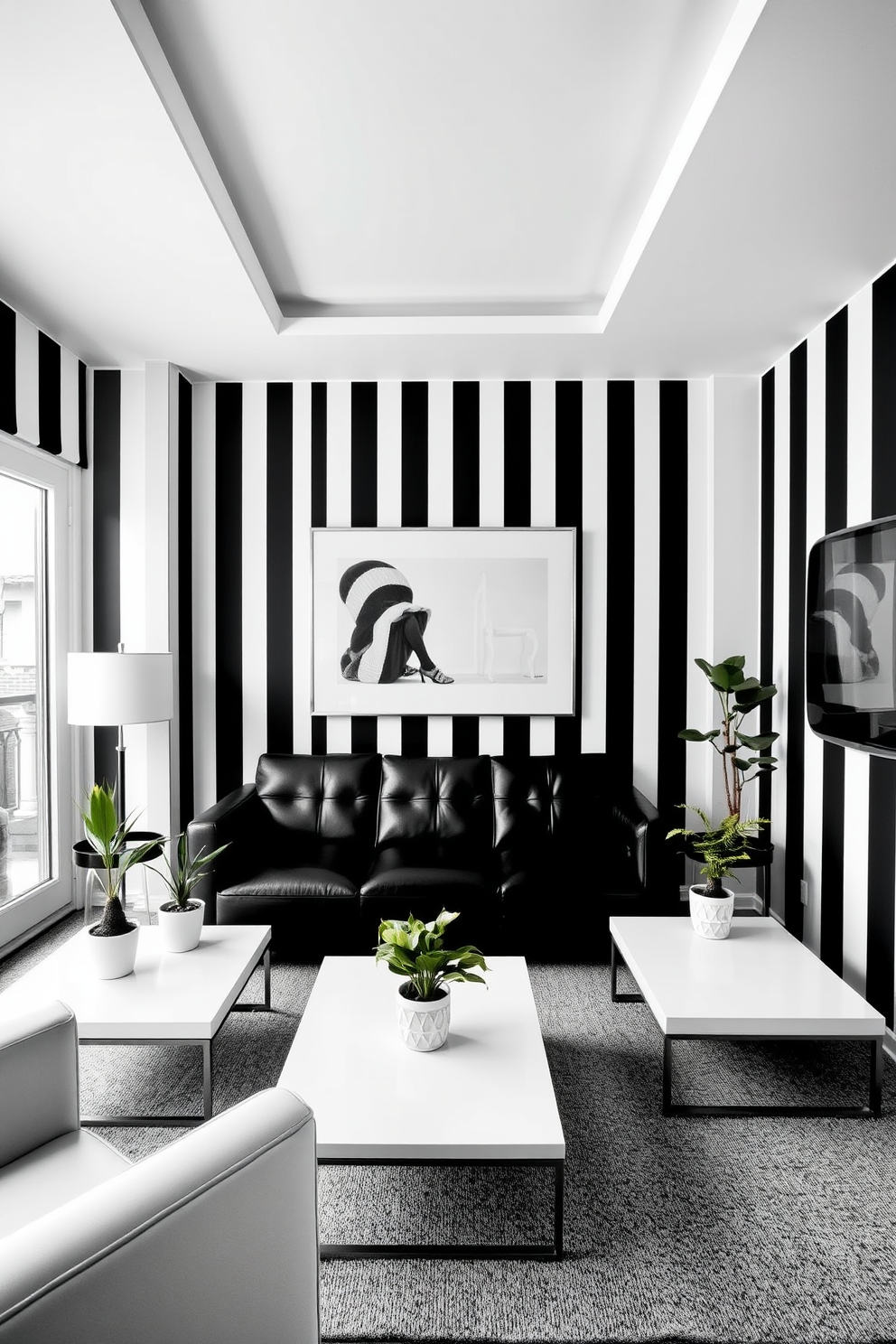 Black Wallpaper Decorating Ideas 8