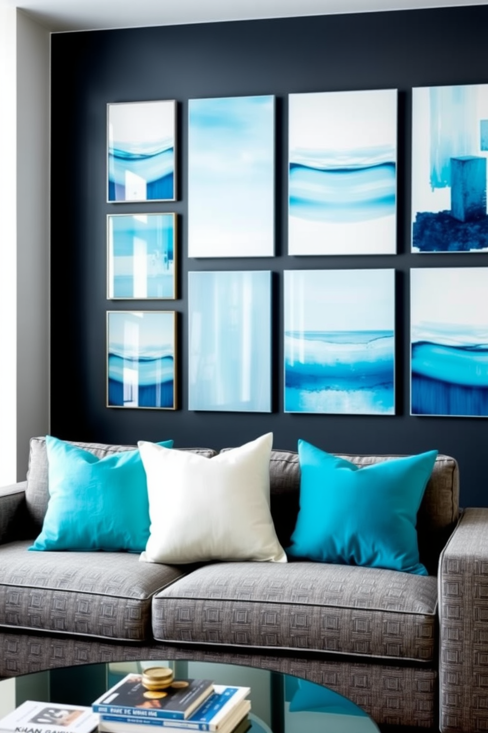 Blue Wall Painting Ideas 17