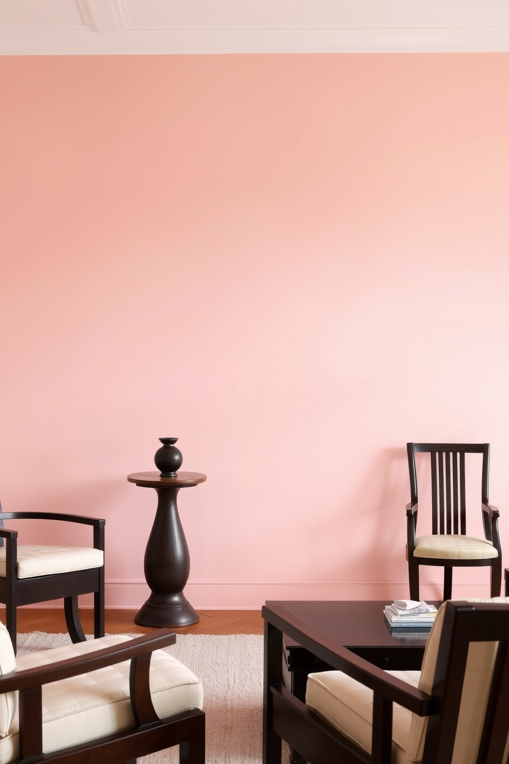 Blush Wall Painting Ideas 14